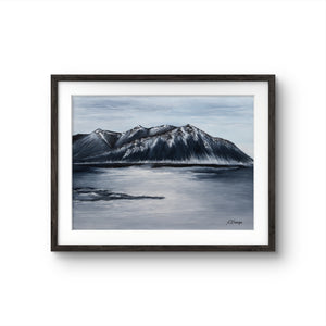 HAFNARFJALL Oddný Braga eftirprent