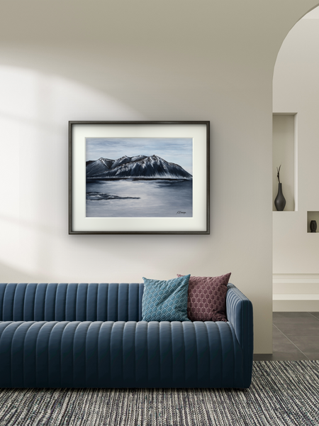 HAFNARFJALL Oddný Braga eftirprent